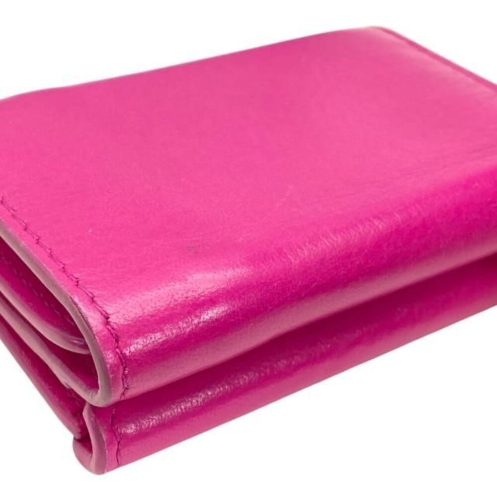 Balenciaga Paper Mini Wallet Trifold Wallet Fold Wallet Compact Wallet - Picture 4 of 10